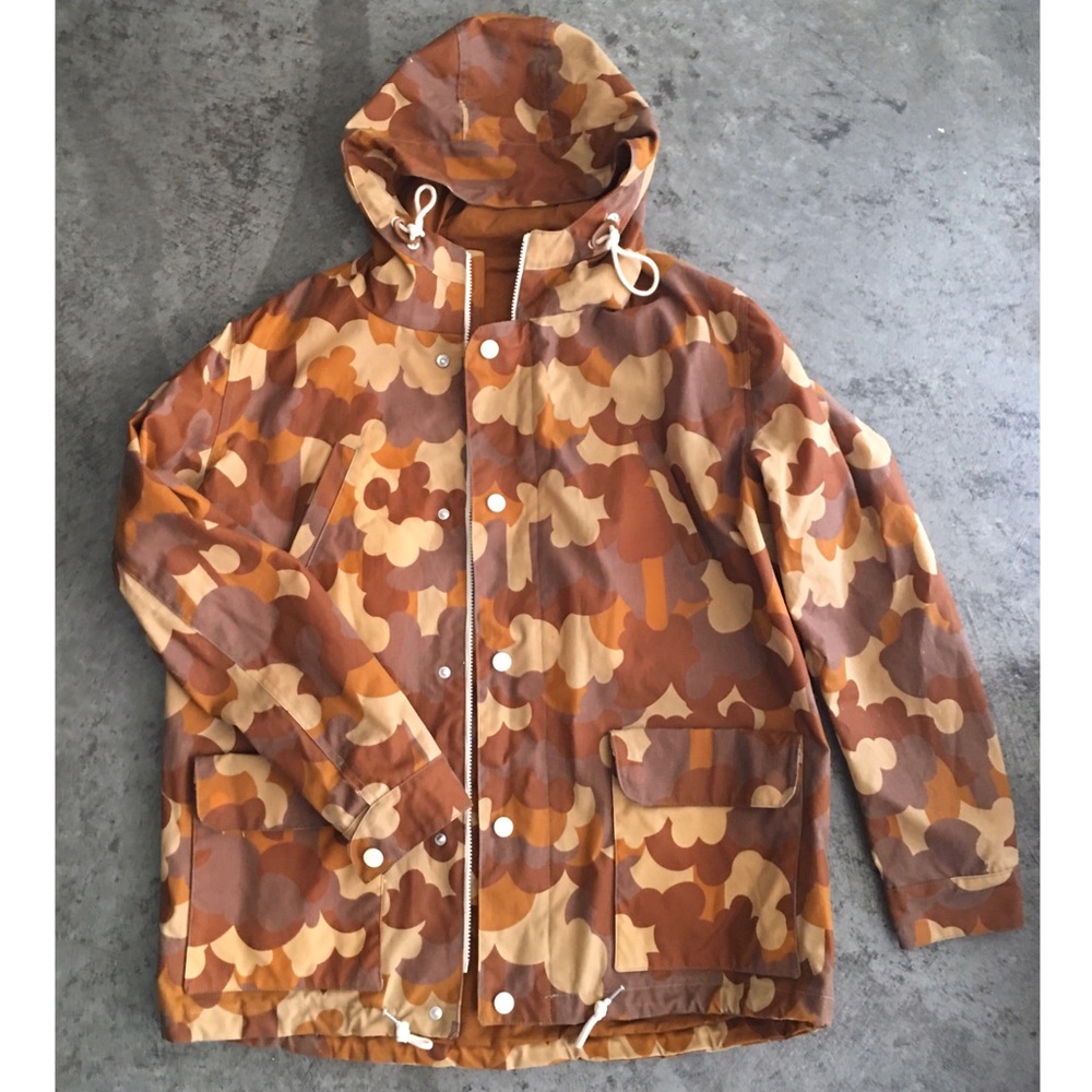 Unisex Camouflage Rain Coat